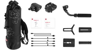 ZHIYUN Weebill 3S Combo 3-Axis Gimbal Stabilizer for DSLR and Mirrorless Camera Compatible with Sony Nikon Canon Panasonic Lumix Extendable Sling Grip Integrated Fill Light Pd Fast Charge-Multicolor