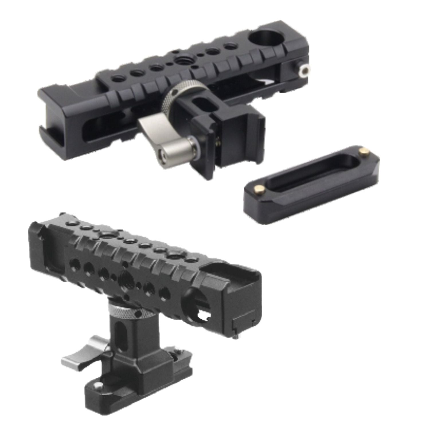 مقبض علوي للكاميرا من ديجيتك (DCCH -004) مع مشبك ناتو وحامل حذاء بارد، متوافق مع كاميرات سوني، ونيكون، وكانون، وباناسونيك، وفوجي فيلم، وبلاك ماجيك.