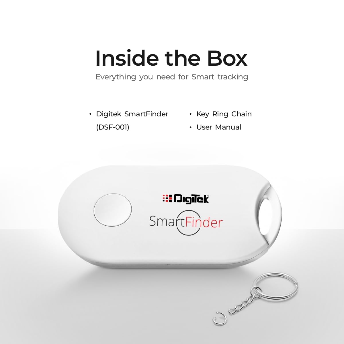 Digitek SmartFinder(DSF 001) Wireless Bluetooth Anti-Lost Anti-Theft Alarm Device Tracker Work with iOS Devices.