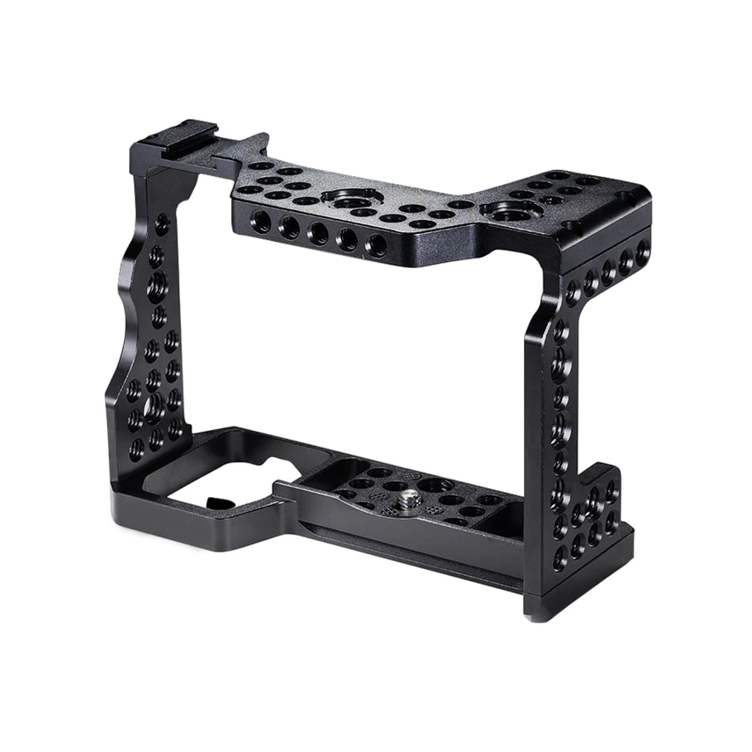 Digitek Camera Cage A7R2/R3/M3/M2/A9 Compatible with Sony A7R2 /A7R3 /A9 /A7M3 /A73 /A72 /A7M2 | Aluminum Form-Fitted Cage with HDMI Cable Clamp & Quick Tripod Mounting - Digitek