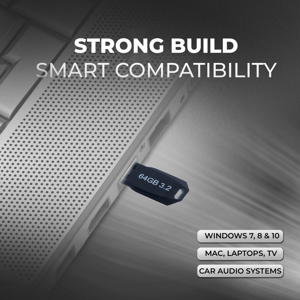 ذاكرة فلاش USB 3.2 عالية السرعة من ديجيتك (Dud 3.2P 64GB)، تعمل بمجرد التوصيل، مقاومة للأشعة السينية والمجالات المغناطيسية، هيكل بلاستيكي متين - متوافقة مع أنظمة ويندوز وماك أو إس