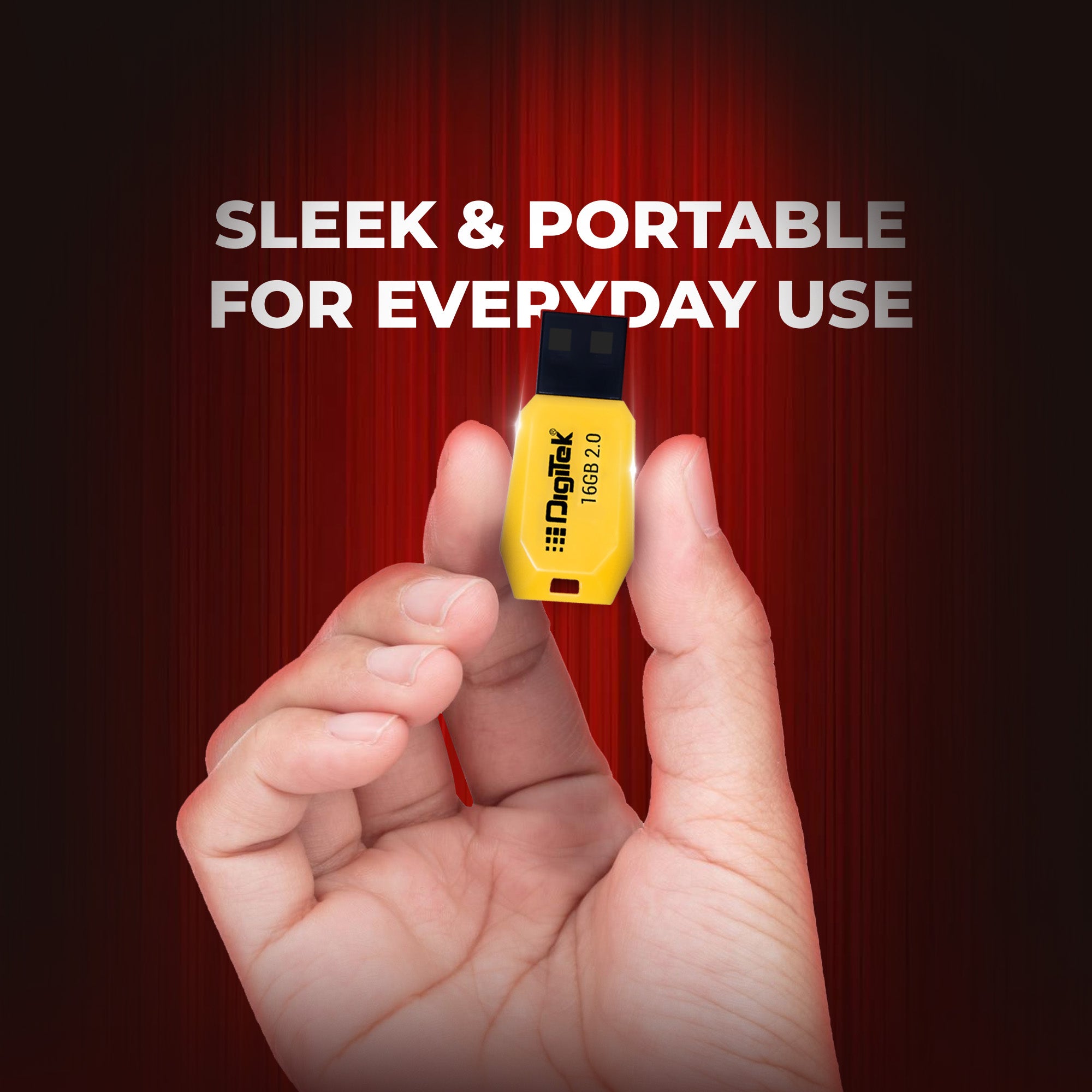 Digitek (DUD 2.0 P 16GB) High-Speed 32GB USB Pen Drive – Fast Data Storage & Transfer, Plug & Play, X-Ray, Magnetic & Temperature Resistant – Ideal for Laptops, Smart TVs, Car Audio & More