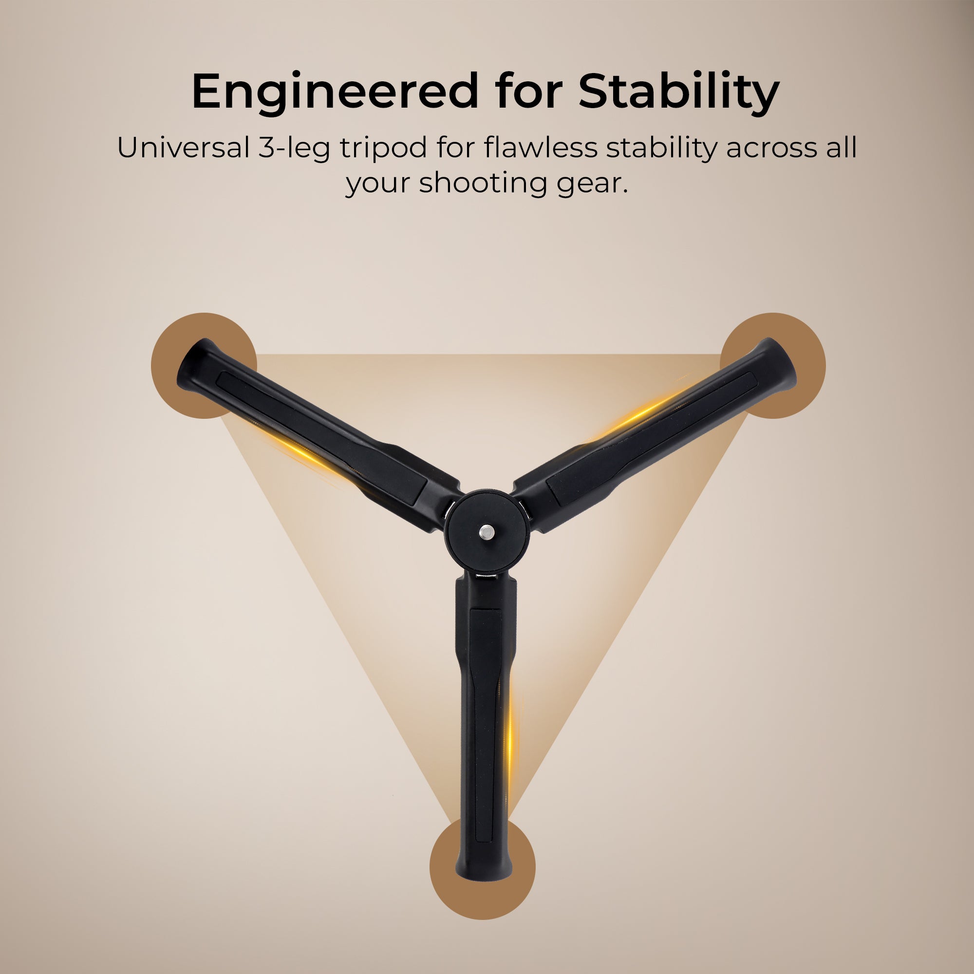 حامل جيمبال ثلاثي الأرجل من ديجيتك - دعم ثابت لمعدات الكاميرا الخاصة بك (DGT-001)