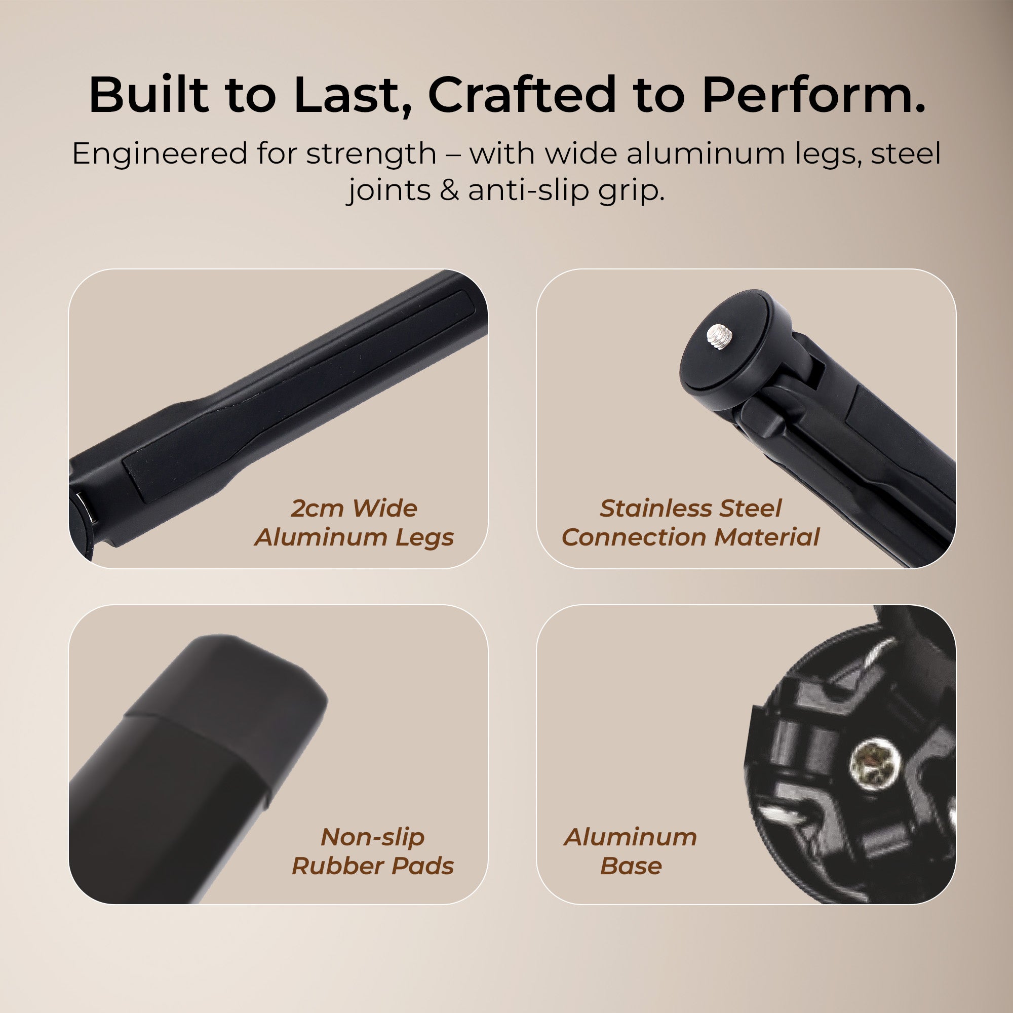 حامل جيمبال ثلاثي الأرجل من ديجيتك - دعم ثابت لمعدات الكاميرا الخاصة بك (DGT-001)