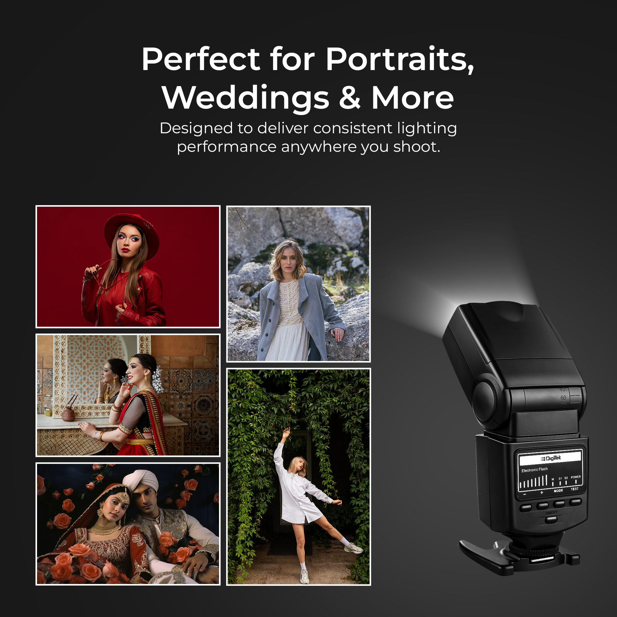 Digitek (DFL-101) Electronic Flash Speedlite