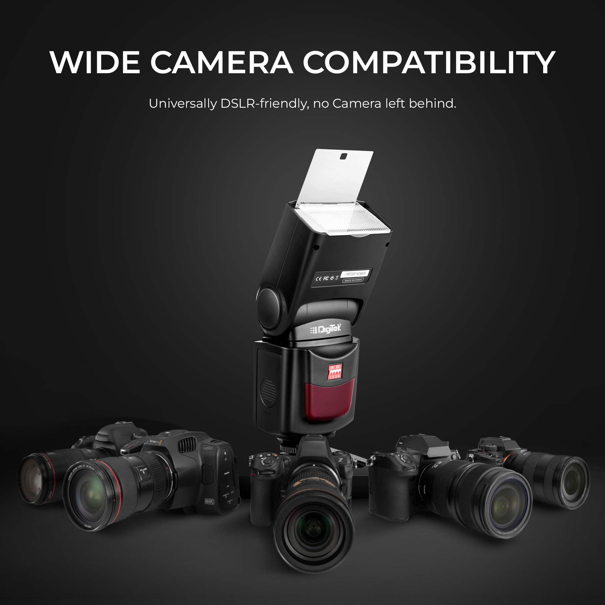 Digitek (DFL-101) Electronic Flash Speedlite