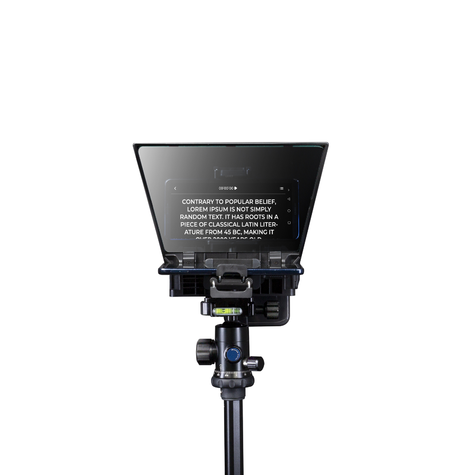 Digitek (DTP-008) 8” Digitek Teleprompter for Smartphone & DSLR Supports w/Remote Control, APP Compatible with iOS & Android Smartphones for Video Creator