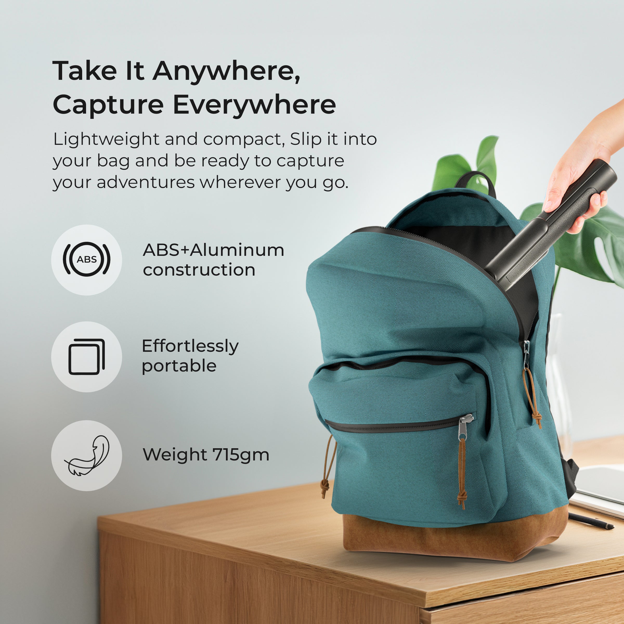 حامل ثلاثي القوائم لاسلكي محمول من ديجيتك® (DTR-180SS) مع جهاز تحكم عن بعد، وقاعدة ثلاثية الأرجل، ومشبك هاتف ذكي بزاوية 360 درجة، وأعمدة تلسكوبية قابلة للتمديد، ومنفذ 1/4 بوصة، مثالي للصور الفوتوغرافية، وتصوير الفيديو، ومدونات الفيديو، والمزيد