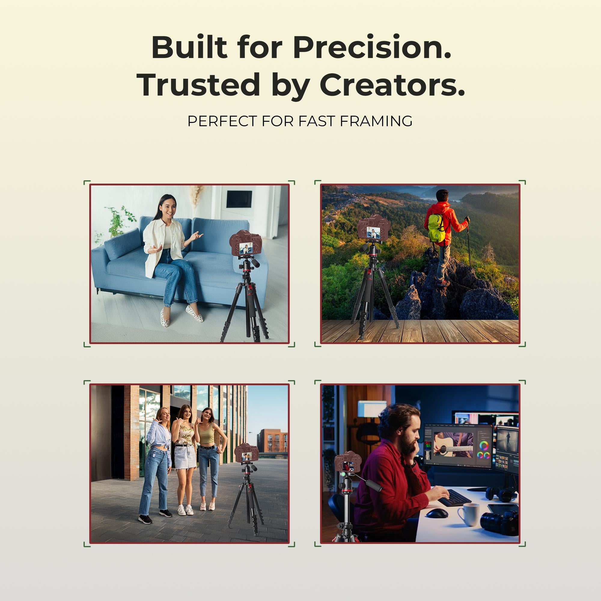 Digitek (DTR 530 BH) Multi-Angle DV Tripod cum Monopod with Ball Head, Quick Release, 5-Section Legs, 5kg Load, 5.44ft Max Height, Ideal for Macro, Panning & Low Angle Photo & Videography