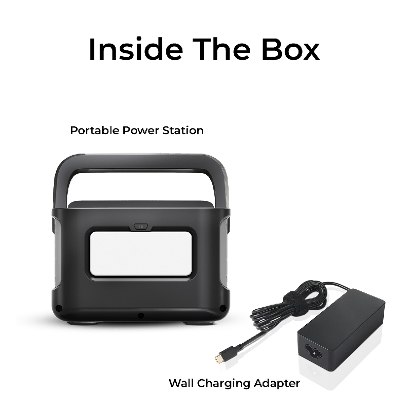 Digitek Power Station DPS 600W/Portable AC/DC Power Station Compatible with AC/DC Electronic Devices - Digitek