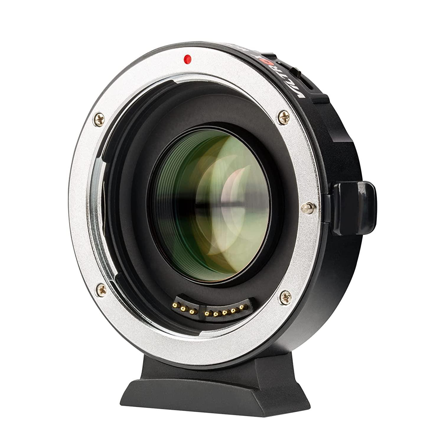 VILTROX EF-M2 Focal Reducer Booster Adapter (Black) - Digitek