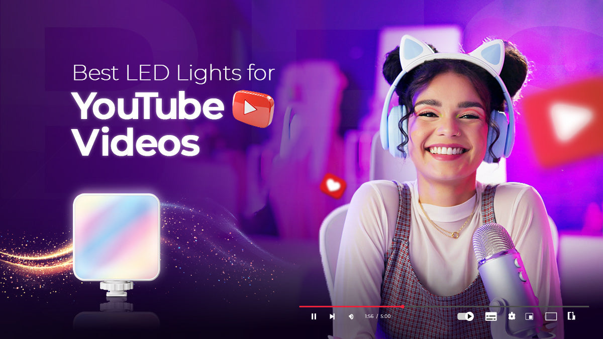 Best LED Lights for YouTube Videos