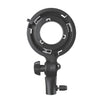 Digitek (DBMA-001) Mini Bowens to Full Size Bowens Mount Adapter Allows Modifiers Like Soft Box, Beauty Dish & Reflectors with Standard Bowens Mount