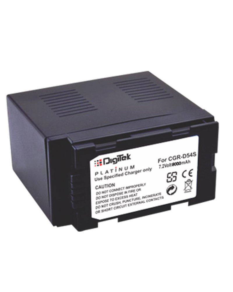 DIGITEK Platinum Rechargeable Battery for Panasonic (PlatinumD-54S)
