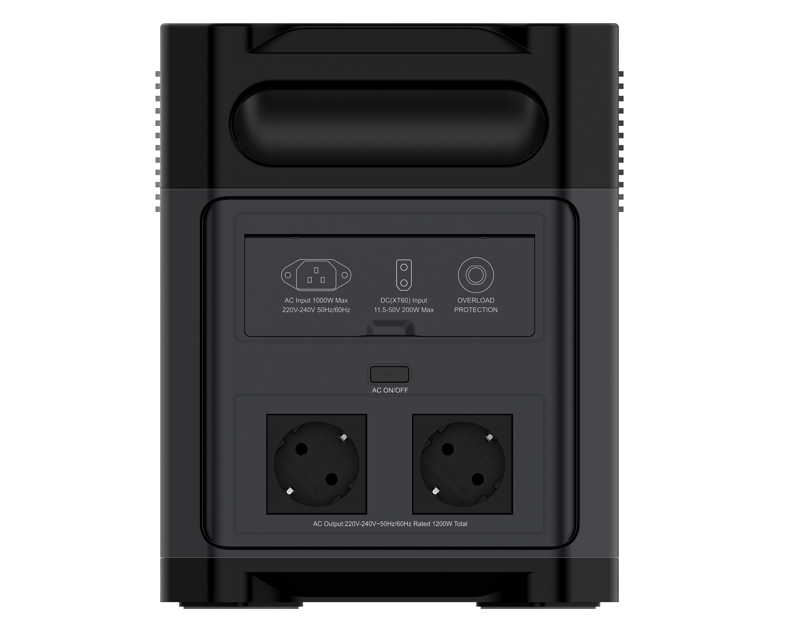 Digitek Power Station DPS 1200W /Portable AC/DC Power Station Compatible with AC/DC Electronic Devices