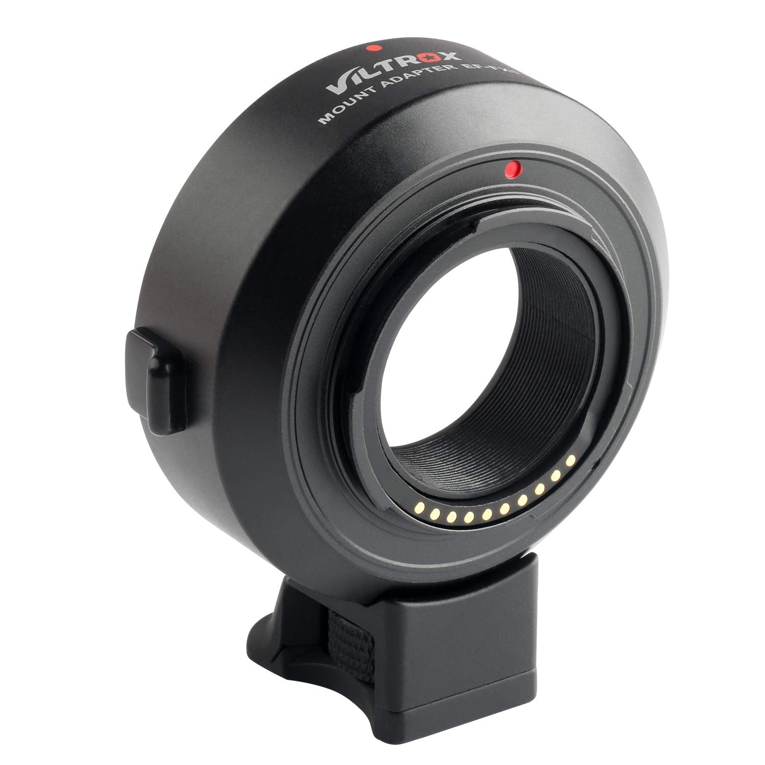 Viltrox EF-FX1 Auto Focus Mount Adapter Built-in Electronic Aperture for Canon EOS Tamron Sigma Lens to Fujifilm FX Mirrorless Camera X-T3 XH1 X-E3 XT20 X-Pro2 X-T2 X-A X-E1 X-M1, Black