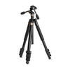 Digitek (DTR 620 BH) Multi-Angle 6ft DV Tripod Cum Monopod, 3-Way Pan & Tilt Head, Central Column for Tabletop & Vertical Shots, 20Kg Max Load, 4-Section Adjustable, Quick Release & Flip Leg Lock