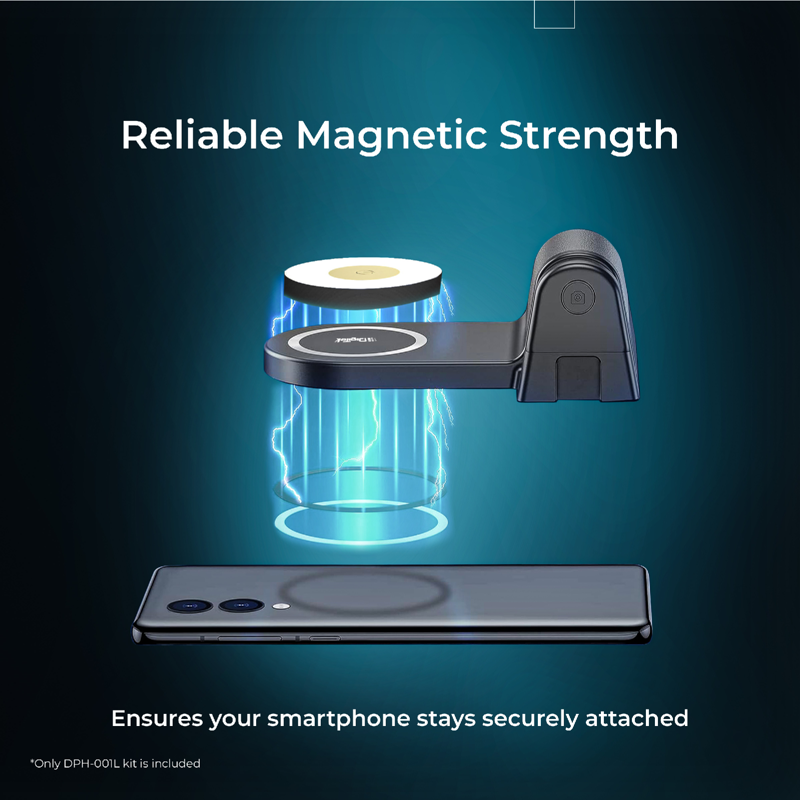 Digitek Smartphone Photo Grip DPH 001L with LED Fill Ring - Digitek