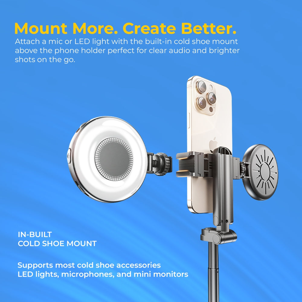 DIGITEK TRIPOD DTR 460 SS, EXTENDABLE SELFIE STICK TRIPOD WITH WIRELESS REMOTE