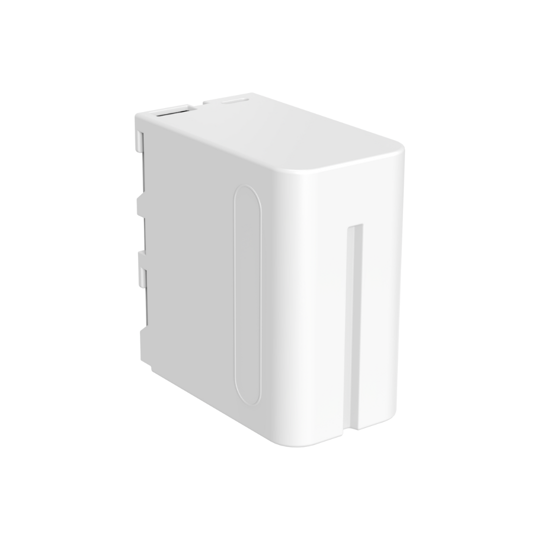 DIGITEK (NP-F980 C Platinum) 7.4v 16000mAh Platinum Extra Power Secondary Rechargeable Li-ion Camera Battery with 5V Type C Charging Port