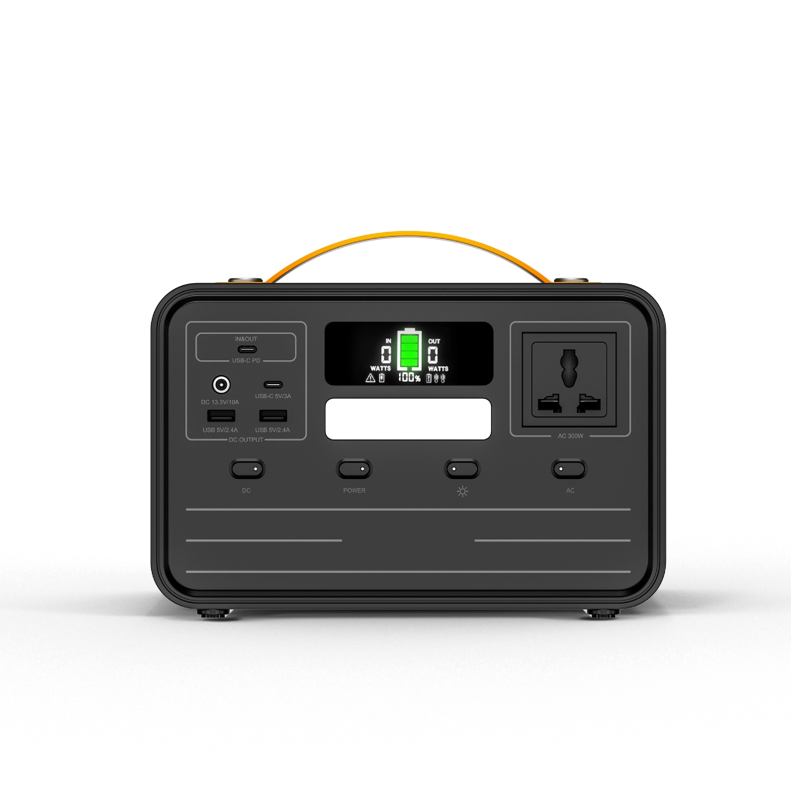 Digitek Power Station DPS 300W /Portable AC/DC Power Station Compatible with AC/DC Electronic Devices - Digitek