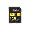 Digitek V60 Ultra HD 128GB UHS-II SD Card – 280MB/s Read, 210MB/s Write, Gold Series, 4K RAW Ready
