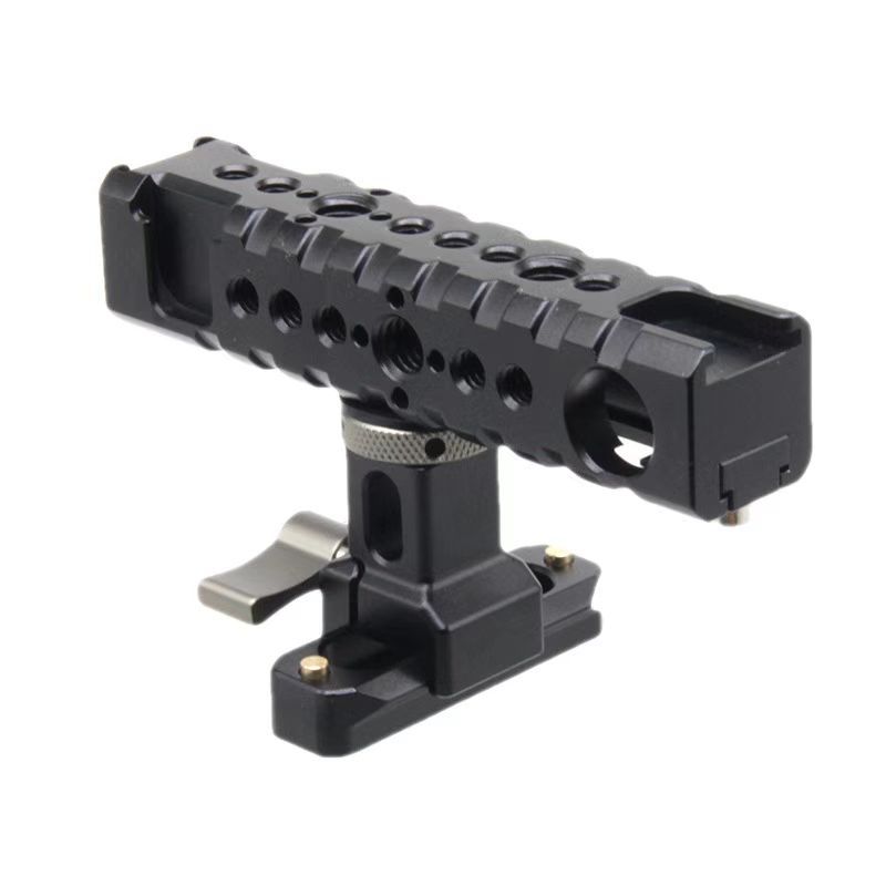 Digitek (DCCH -004) Camera Top Handle Grip with Nato Clamp & Cold Shoe Mount For Sony, Nikon, Canon, Panasonic, Fujifilm & Blackmagic