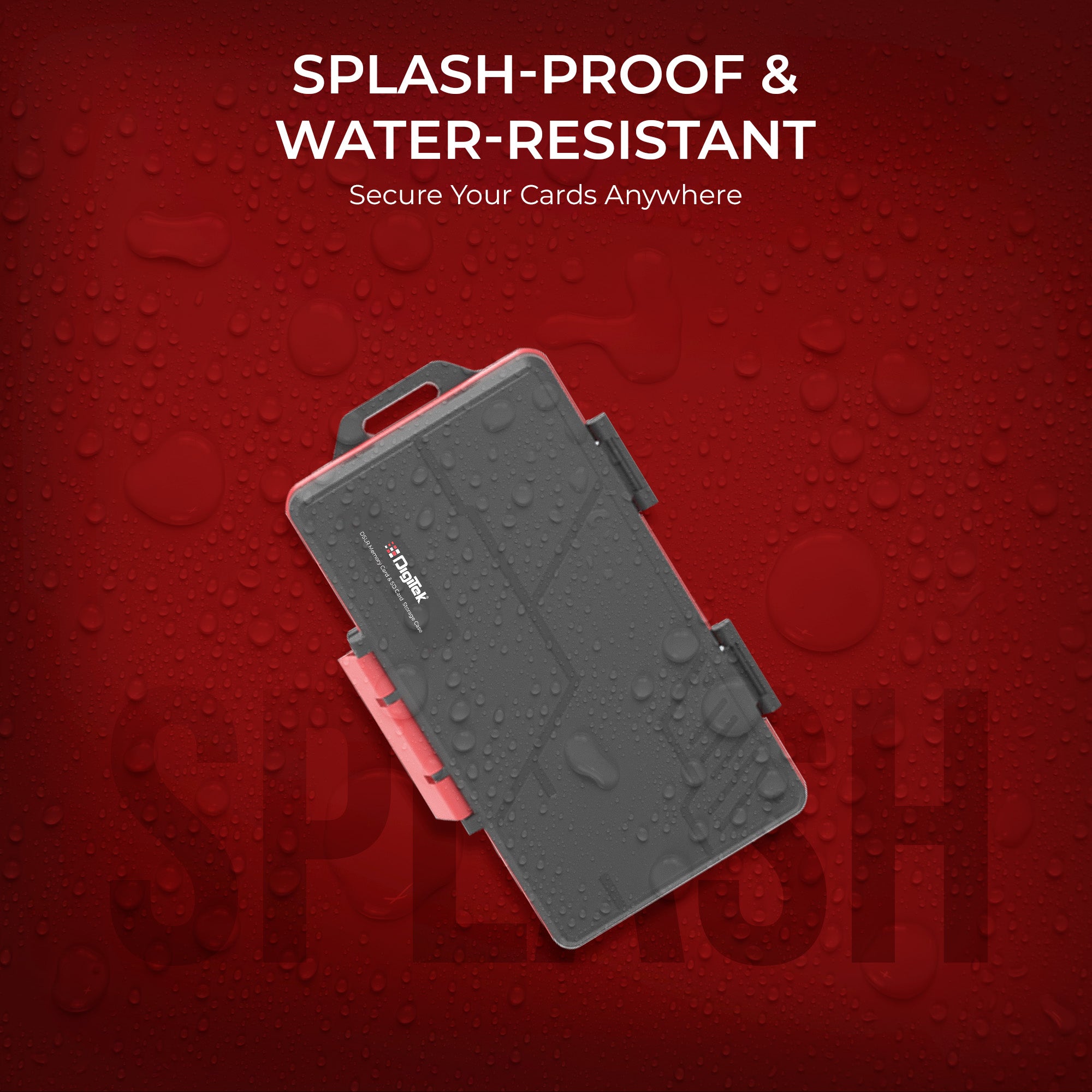 Digitek (DCH 025) All-in-One Memory Card & SD Card  Storage Case