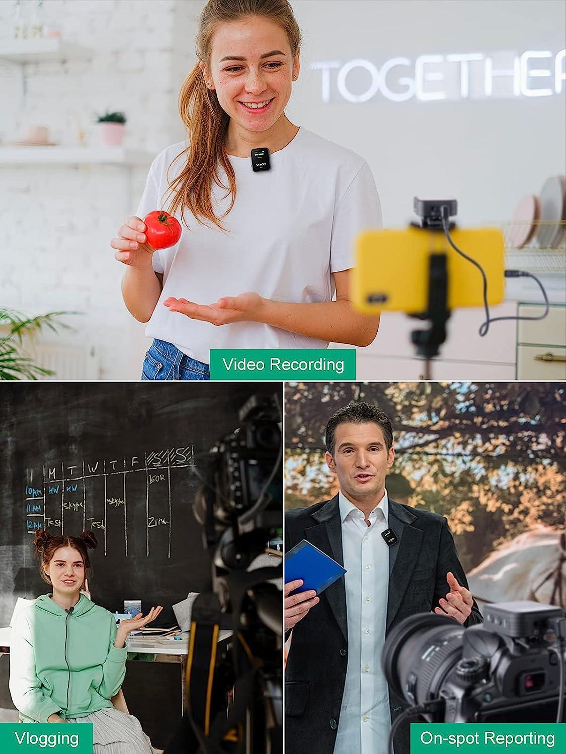 SYNCO G2(A1), 2.4G Wireless Microphone System with Display - Digitek