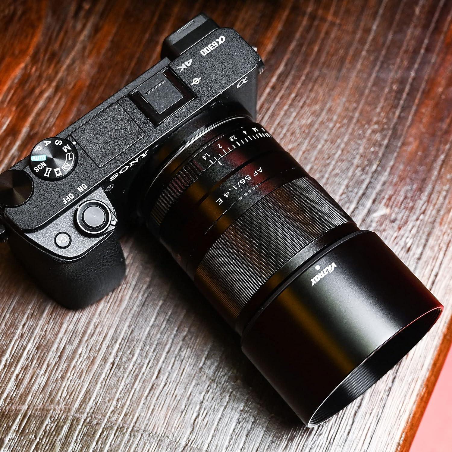 VILTROX 56mm F1.4 f/1.4 Autofocus E Lens for Sony E Mount a6300 a6400 a6500 a6600 a7 a7S a7c a7Ⅱ a7RⅡ a7SⅢ a7Ⅲ a7RⅢ a7RⅣ - Digitek