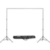 Digitek (DBSK-009FT) Studio Background Stand Kit for Backdrop Photography and Videography, Portable and Foldable Stand Kit with Bag