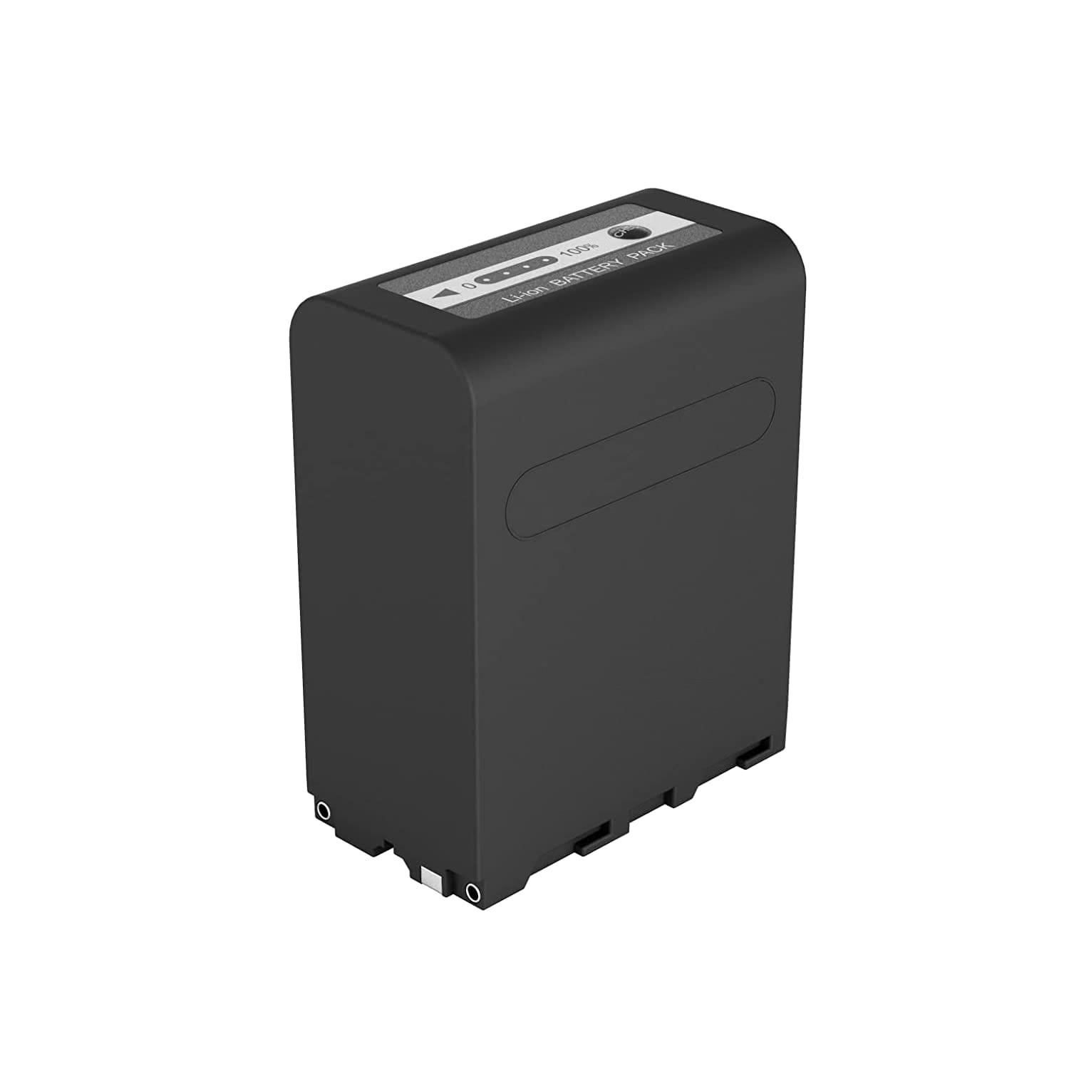 Digitek (NP-F990 C Platinum) 7.4v 16000mAh Platinum Extra Power Secondary Rechargeable Li-ion Camera Battery with 5V Type C Charging Port - Digitek